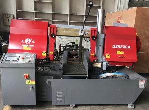 China GZ4240A 500mm Feeding Length Automatic Bandsaw Machine Auto Cutting factory