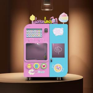 China Multiple Flavors fairy floss vending machine Red Rabbit Intelligent GPS factory