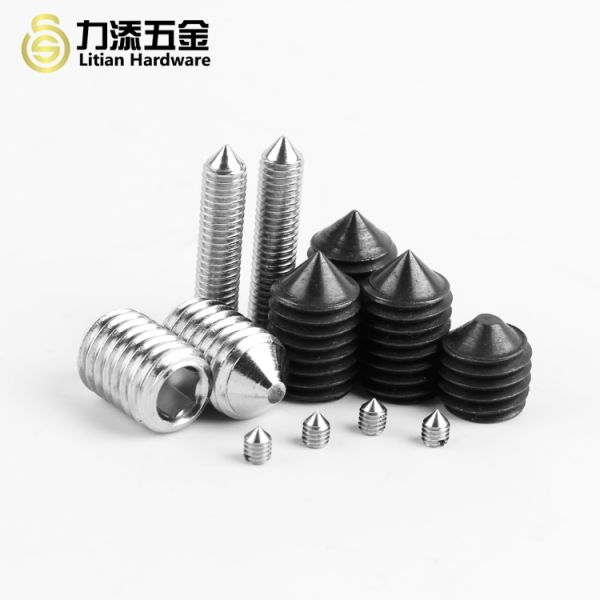 DIN914 Metal Screw Fasteners M1 Grade 12.9 Hex Socket For Door Handle