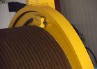 China Electric Winch Machine 5 Ton Alloy Steel Yellow With Grooved Drum factory