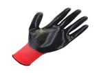 Custom Logo Accept Red liner and black nitrile coated gloves private label