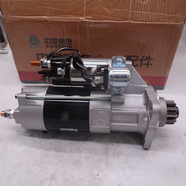 China Sinotruk Howo A7 weichai engine Starter Motor VG1246090002 10 tooth engine and parts factory