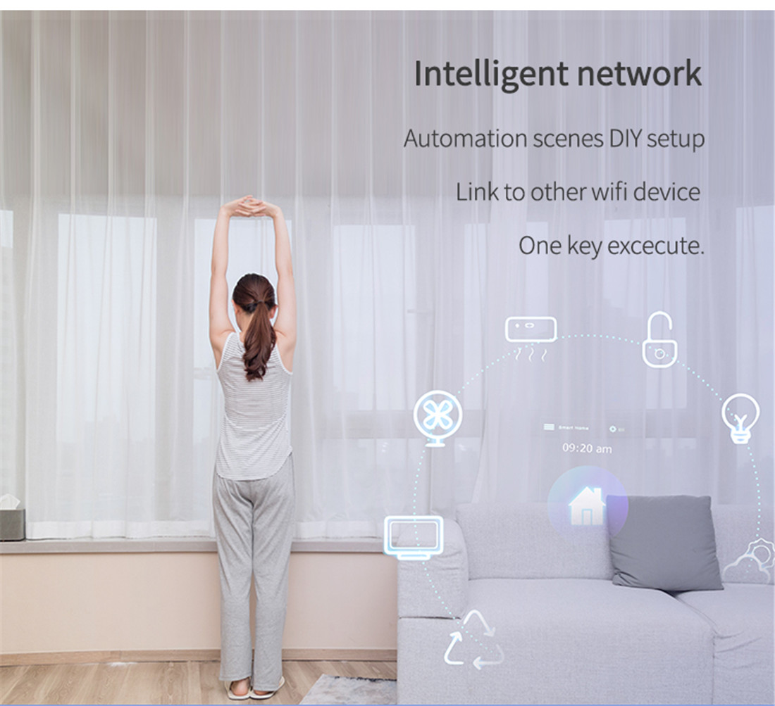 GDKES Wi-Fi+BLE EU Plug with Dimmable Night Light
