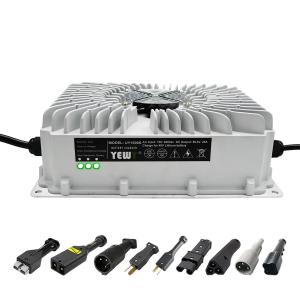 China 25A 48V Automatic Golf Cart Battery Charger Lithium Ion Waterproof factory