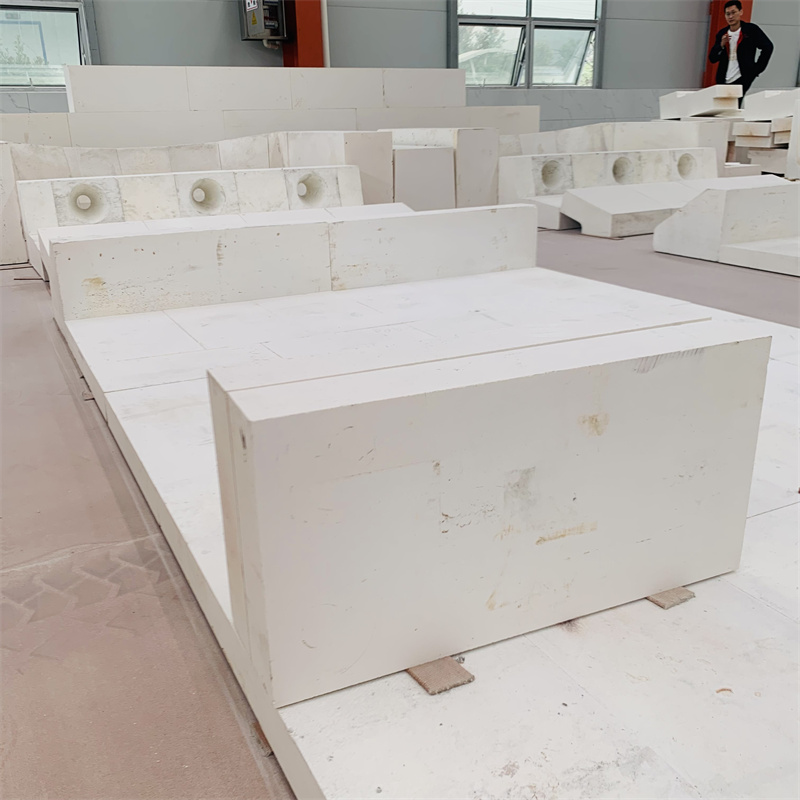 Fe2O3 Content ≤0.1% Refractory Fused Cast S5 EPIC AZS Brick for Ceramic Glaze Furnace