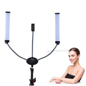 China Bi color Dimmable Ring Light Kit Eyelash Beauty Instruments CE factory