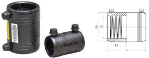 China DN160 SDR11 Socket Ef Coupler PE Electrofusion Fittings factory