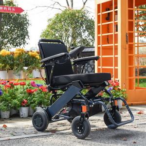 China Lithium Battery Brushless Motor Disabled Wheelchair 6km/H factory