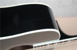 Wholesale custom 41" cherry red/black hummingbird acoustic guitar with rosewood