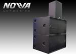 450 Watts Professional PA System For DJ / Disco Sound , Black Color