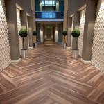 Spc Vinyl Plastic Wood Plank Flooring 4mm Vinyl Plastic Floor Tiles Self
