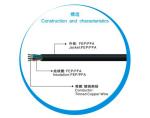 5 Pins 200C Custom Electrical Wire Telfon Insulation Jacket Heating Cable