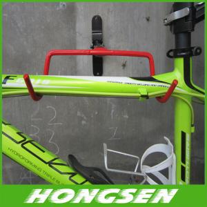 China bicycle storage wall rack hang bike wall wall mounted bike rack factory