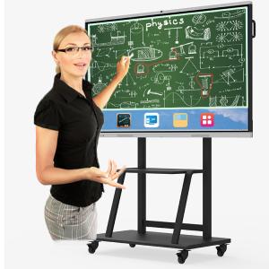 China Non Reflective 100 Inch Smart Board Multi Interface Multifunctional factory