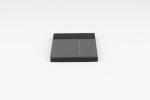 Modern Glass PC Wireless Sensor Switch 4 Gang Dimmer Switch 2.4Ghz Radio