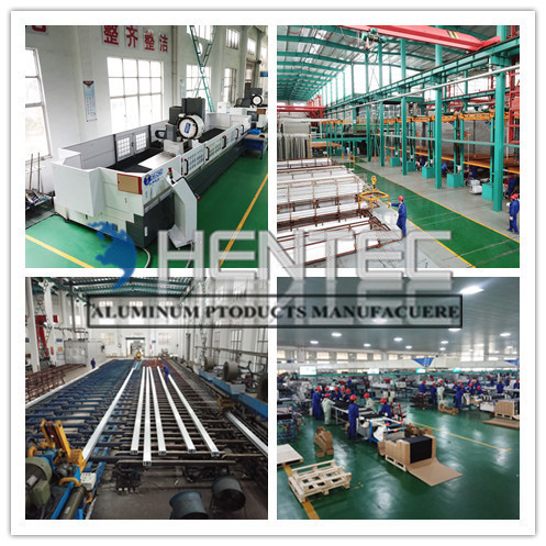 Customized Color Anodized Aluminum Extrusion Profile Powder Painting