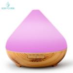 300ml Wood Grain Cool Mist Essential Oil Diffuser