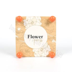 Premium Wooden Flower Press for Drying Flowers and Leaves – Large Herbarium Press for DIY Floral Craft Projects, Pressed Flower Art and Preservation, Perfect for Botanical Specimens