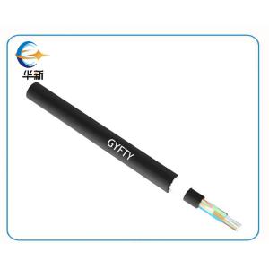 China Non Metallic Loose Tube Outdoor Fiber Optical Cable Network For Aerial Long Delivery Length GYFTY factory