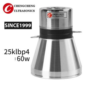 China 60w 25k Stainless Steel TUV Piezoelectric Ceramic Transducer factory