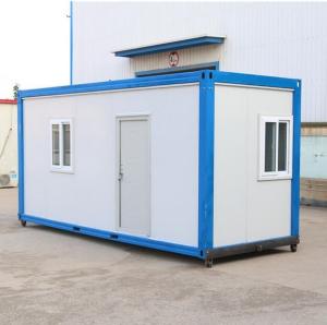 China prefab steel structure buildings commercial container house factory