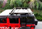 Sturdy Roof Mount Steel and Aluminum Alloy Basket for Jeep Wrangler Net Weight