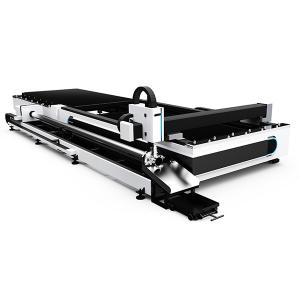China 2000w CNC Sheet And Tube Pipe Fiber Laser Tube Cutter Machine factory