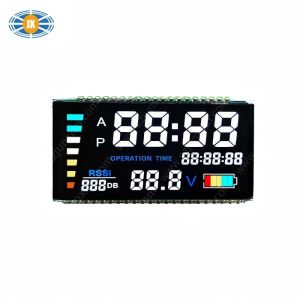 China VATN Display 100cd/m2-500cd/m2 Custom LCD Segment Display factory