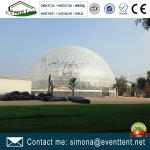 Big Luxury Party Tent 40 Diameters Transparent Dome Tent For 500+ People events