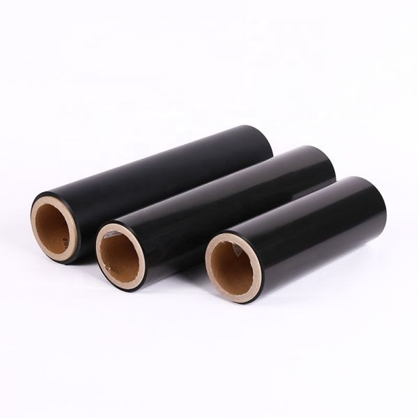 Pre-coated Velvet Soft Touch Black Thermal Lamination Film for Premium Luxury