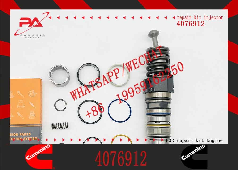 High Quality Diesel Common Rail Fuel Injector 4076912 For ISX15 QSX15 Diesel Engine