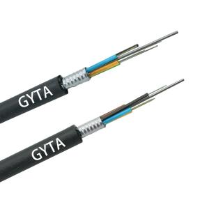 China 288 Cores Single Mode G652D GYTA Cable Aluminum Armoured factory