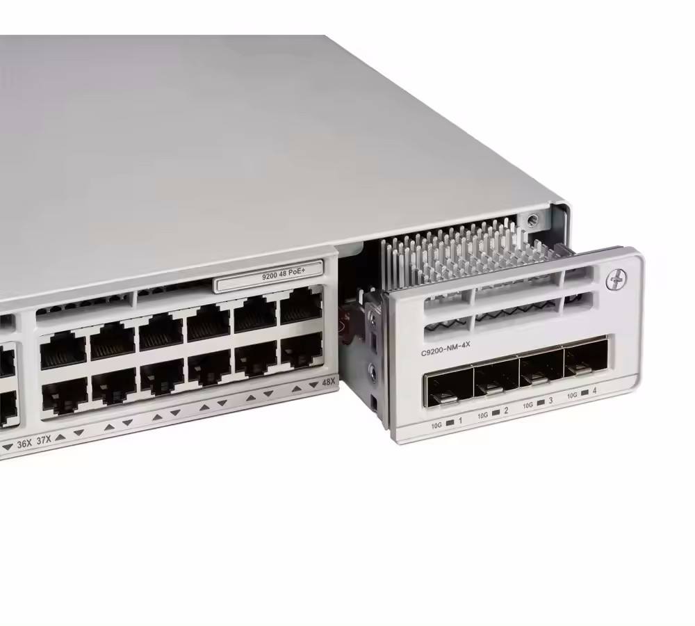 Customized C9200-24T-E Industrial Network Switches 24 Port Data Gigabit Ethernet Switch for Workstation Needs