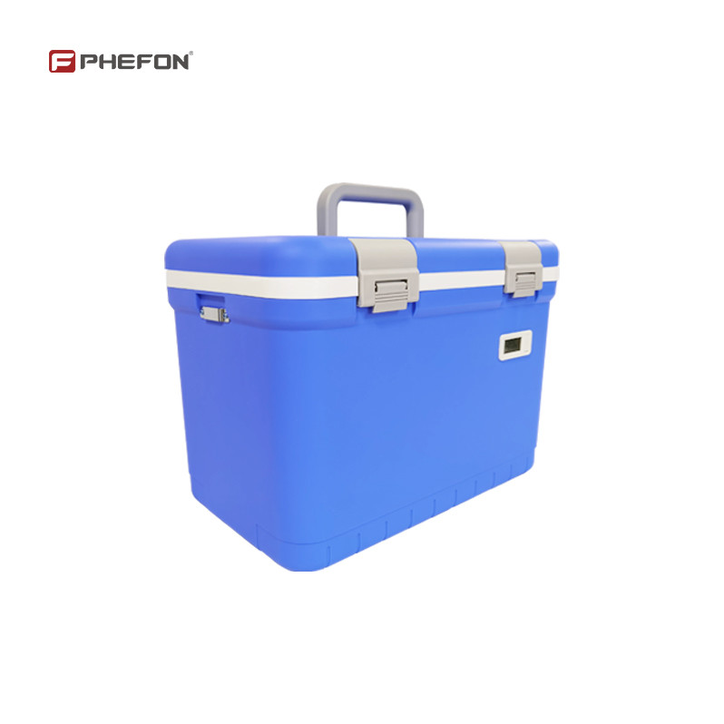 12L Medical Cooler Box With Thermometer Portable Insulin Cooler Refrigerated Box