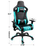 Upgrade Your Gaming Setup with ALINUNU 's High Back PU Leather Swivel Gaming