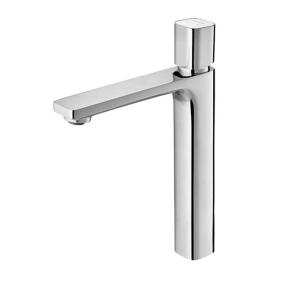 China Lavatory Toilet Basin Mixer Tap 210mm Single Handle Brass Chrome factory
