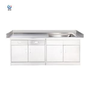 China Stainless Steel Working Table For Laboratory Workstation Bench Polished factory