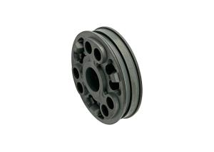 China Steam Treatment 46mm Large Shock Absorber Piston Heavy Duty With Steel Ring Band For factory
