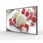 86 Inch Commercial Cafe Digital Signage Advertising Kiosk Display Screen
