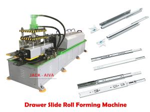 Drawer Slide Roll Forming Machine, 45mm Ball bearing drawer sliders