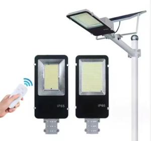 China Remote Control Solar Powered Street Lights High Lumen 300W For Home Garden factory