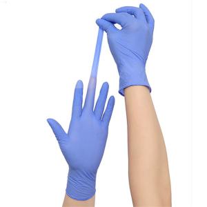 China Wholesale Black Powder Free Non-Medical Nitrile Gloves Disposable NItrile custom nitrile examination gloves factory
