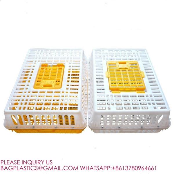 Poultry Crates Poultry Carrier Boxes Plastic Transport Chicken Cage Poultry