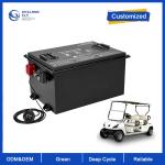 HHS Lifepo4 Golf Cart Battery 36v 48v 72v 72ah 100ah 105ah 160ah 200ah Golf Cart