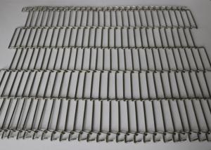 China Fish Fillet Baking 304 Stainless Steel Flat Flex Belt 3mm Dia factory