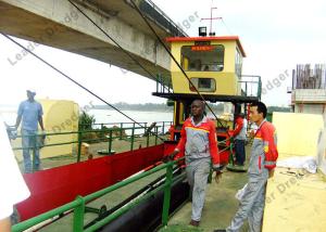 China 218kw 16'' Sand Suction Dredger With Boom Trolley Device factory
