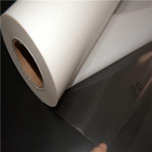China 50cm*100 Yards Single Side Hot Melt Adhesive Film 5m/S For Badge factory