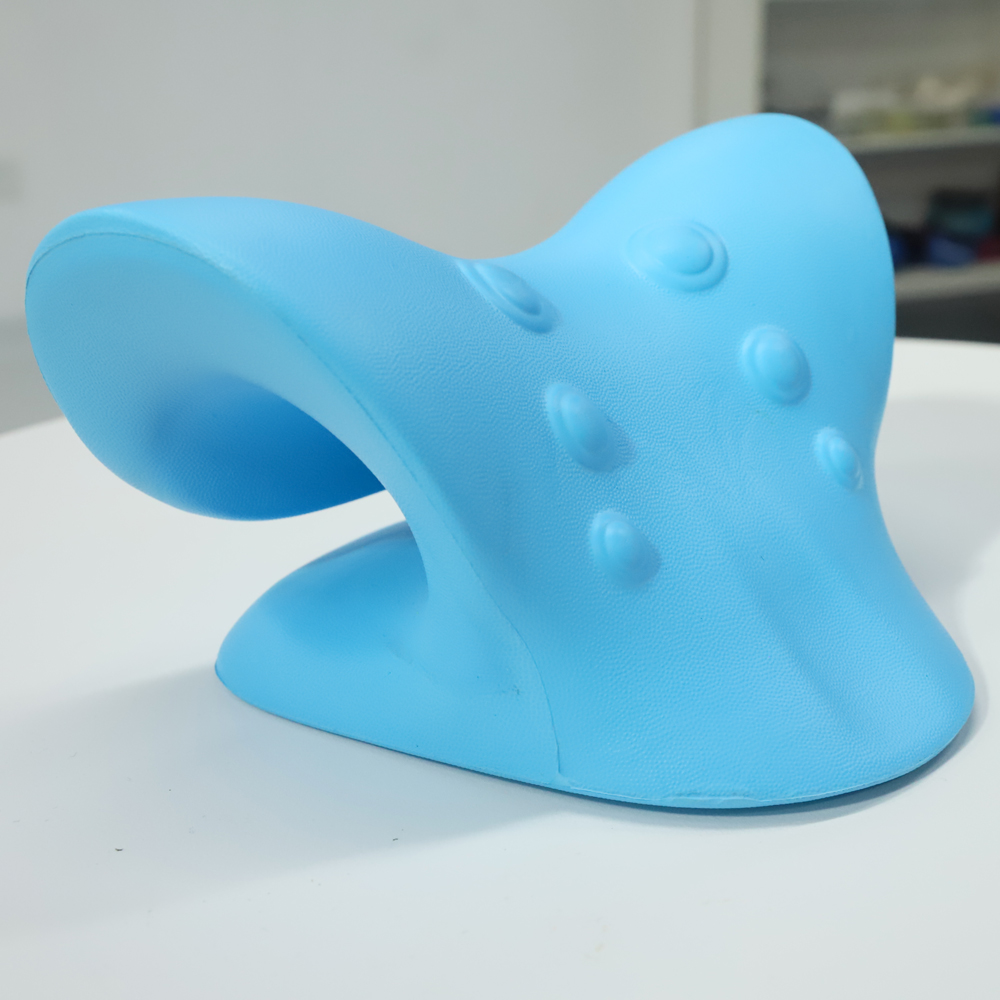Pain Relief Neck Pain Rehab Device Cervical Spine Chiropractic Neck Stretcher Pillow