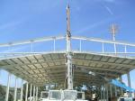 Galvanized Prefabricated Steel Aircraft Hangar Buildings Fast Erection