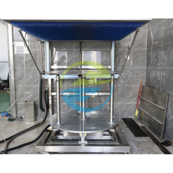 Vertical Drip Water Test Equipment with 7 Inch Color Touch Screen 200mm Drip Height and Φ0.4mm Needle Hole for IPX1 to IPX2 Testing